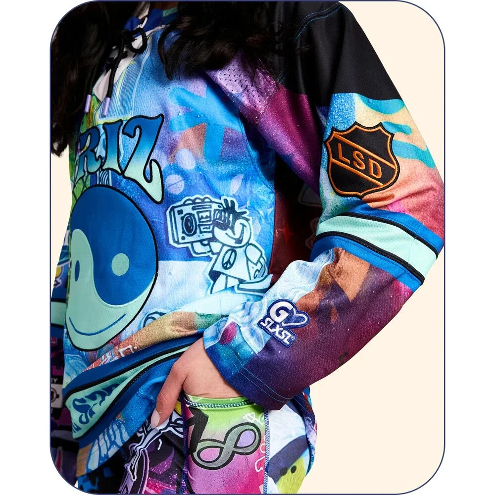 GRiZ - “Stay In Tune” Mid-weight Team Hockey Jersey Size Medium (M) EDM & Rave